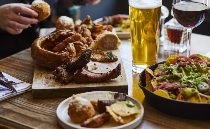 roast and sharing plates
